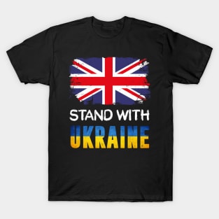 INGLAND stand with ukraine T-Shirt